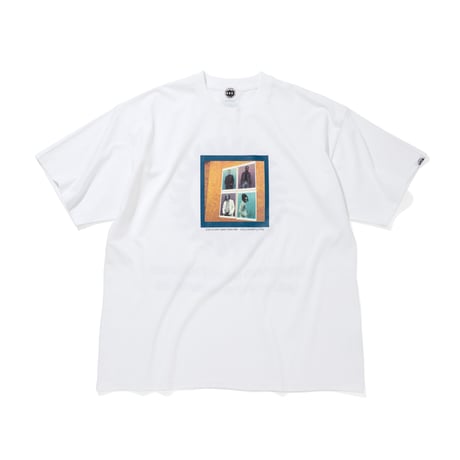 CITY COUNTRY CITY x the brand new heavies_Cotton T-shirt _You are the universe_White