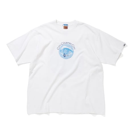 GARMENT DYE COTTON T-SHIRT_PLOY AA_ARTWORK BY Abu Qadim Haqq_WHTE
