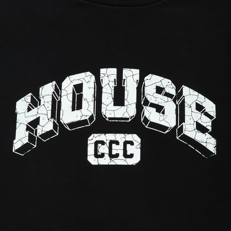 ISNESS MUSIC x CITY COUNTRY CITY_CREW NECK SWEATSHIRT_HOUSE_BLACK