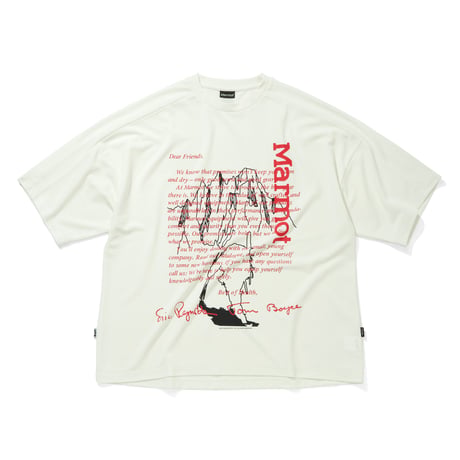 CITY COUNTRY CITY x Marmot_MC EVERYWHERE T-SHIRT_WHITE