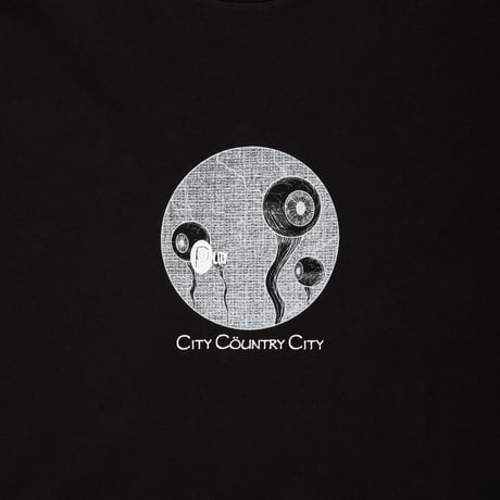 GARMENT DYE COTTON T-SHIRT_PLOY A_ARTWORK BY Abu Qadim Haqq_BLACK