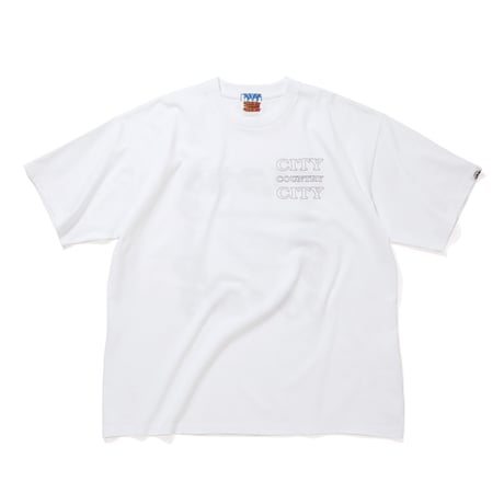 COTTON T-SHIRT_CITY C CITY_WHITE