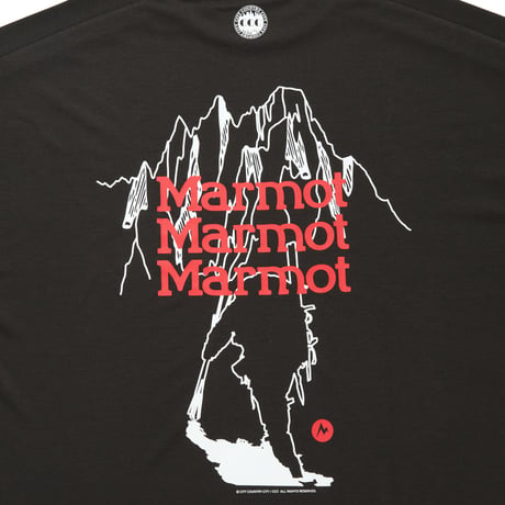 CITY COUNTRY CITY x Marmot_MC EVERYWHERE L/S T-SHIRT_C GRAY