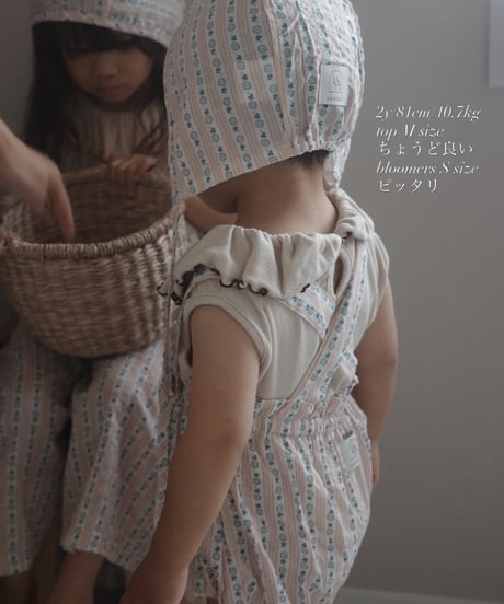 【予約販売商品】UANDEL - mellow collared tank tops(ivory)