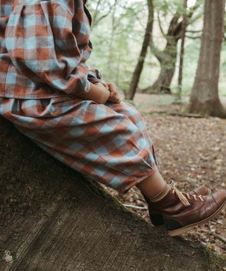 organic zoo - Maple Gingham Lodge Pants