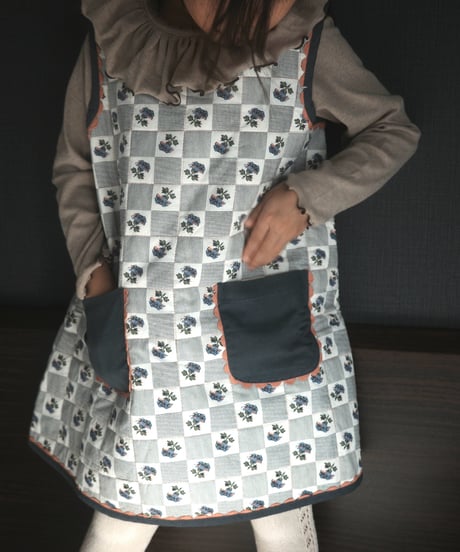 Little Cotton Clothes - Quilted Hannah dress Papier Floral