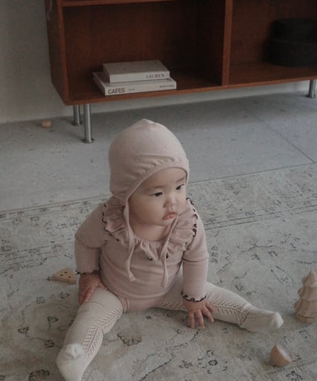 UANDEL- Mellow Collared Romper (Dusty Pink)