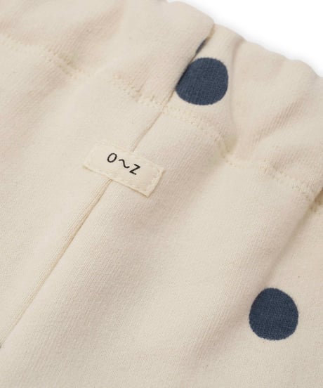 organic zoo - Fog Blue Dots Sweatpants GOTS