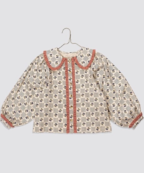 Little Cotton Clothes - Helga blouse in Papier Floral