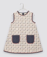 Little Cotton Clothes - Quilted Hannah dress Papier Floral