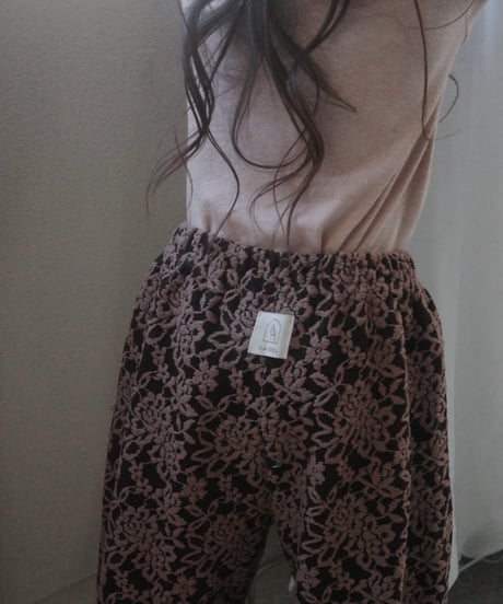 UANDEL - Vintage Floral Lace Pants
