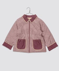 Little Cotton Clothes - Elsie jacket Sugarplum Check