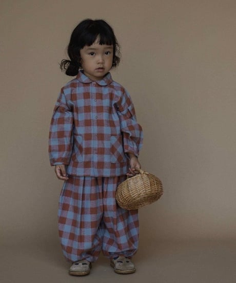 organic zoo - Maple Gingham Lodge Pants