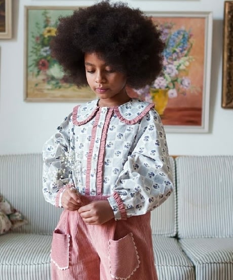 Little Cotton Clothes - Cord Jessica Trousers in Pepperberry