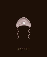 【予約販売商品】UANDEL - Elf Bonnet (Dusty Pink)