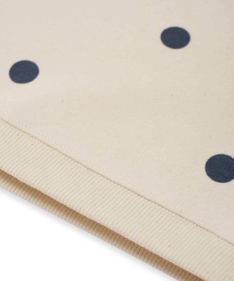 organic zoo - Fog Blue Dots Sweatshirt GOTS