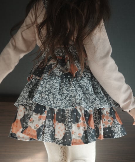 Little Cotton Clothes - Aria Rara Skirt Patchwork Floral