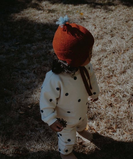 organic zoo - Fog Blue Dots Sweatpants GOTS
