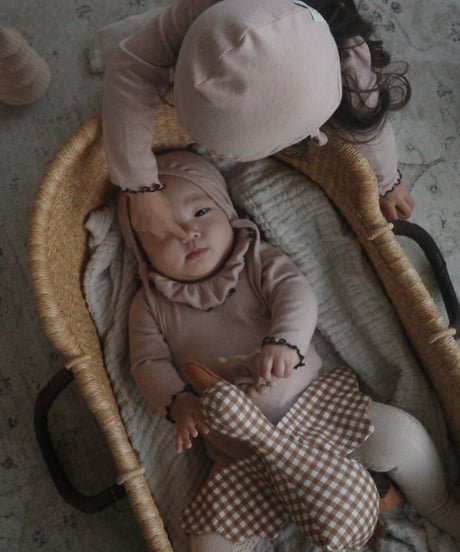 UANDEL- Mellow Collared Romper (Dusty Pink)