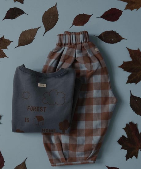 organic zoo - Maple Gingham Lodge Pants