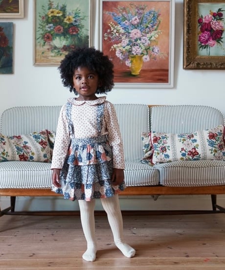 Little Cotton Clothes - Aria Rara Skirt Patchwork Floral