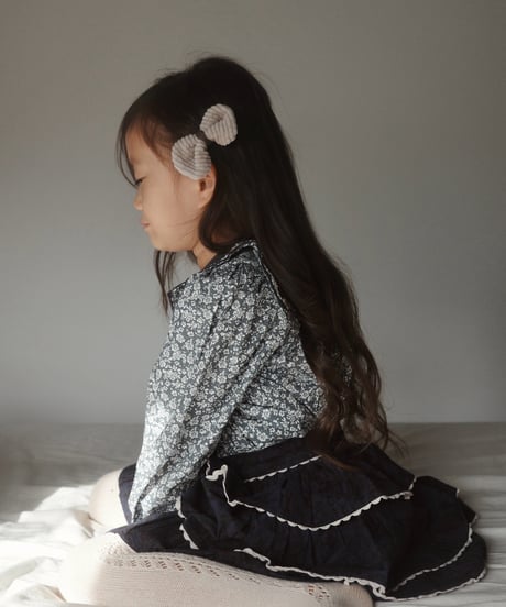 Little Cotton Clothes - Petra blouse Barley Floral