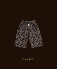 【予約販売商品】UANDEL - Vintage Floral Lace Pants