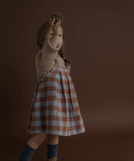 organic zoo - Maple Gingham Tribe Skirt