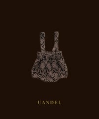 【予約販売商品】UANDEL - Vintage Floral Lace Bloomer