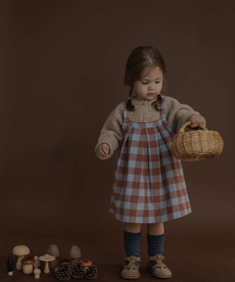 organic zoo - Maple Gingham Tribe Skirt