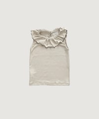 UANDEL - mellow collared tank tops(ivory)