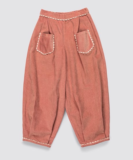 Little Cotton Clothes - Cord Jessica Trousers in Pepperberry