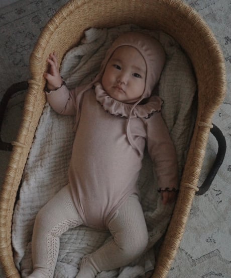 UANDEL- Mellow Collared Romper (Dusty Pink)