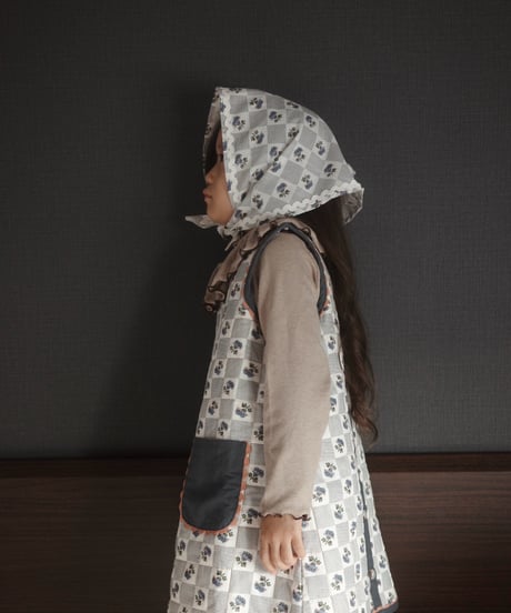 Little Cotton Clothes - Quilted Hannah dress Papier Floral
