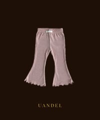 【予約販売商品】UANDEL - Mellow Pants (Dusty Pink)