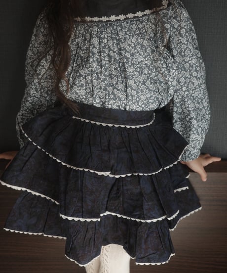 Little Cotton Clothes - Petra blouse Barley Floral