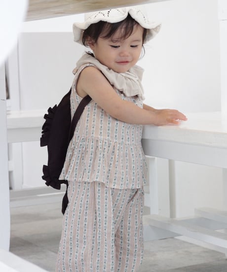 【予約販売商品】UANDEL - mellow collared tank tops(ivory)