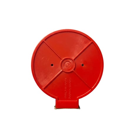 [Safety First]Red Magnetic Cup Holder with Safety First Sticker
