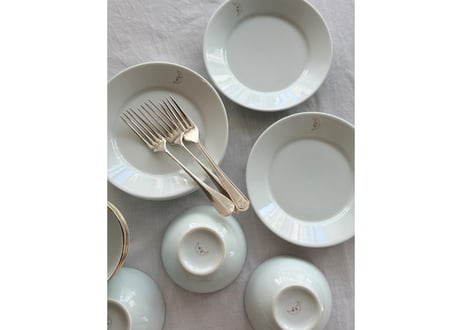 月のマダムのプレート(単品)