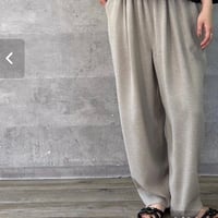 リネンライクダボパンツ