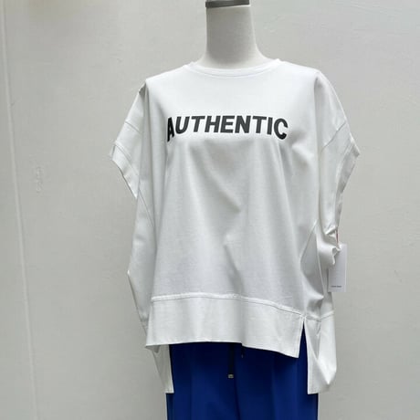 ロゴプリントワイドTシャツ