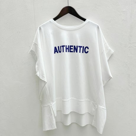 ロゴプリントワイドTシャツ