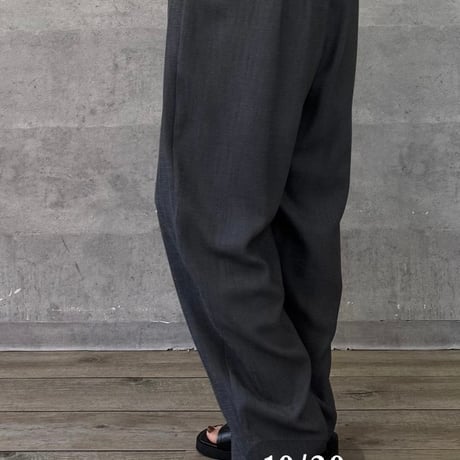 リネンライクダボパンツ
