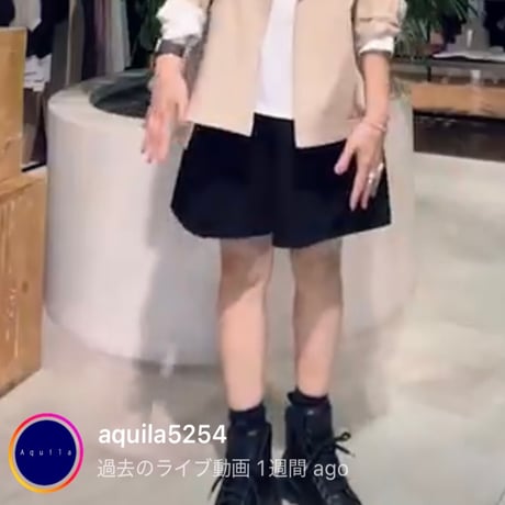 オトナハイウエストショートパンツ