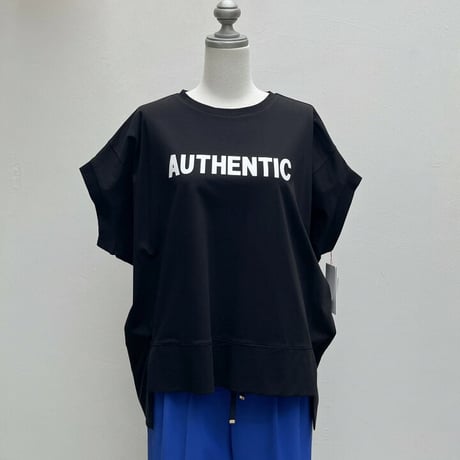 ロゴプリントワイドTシャツ