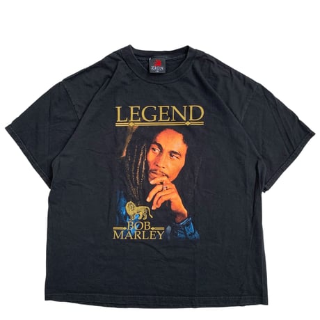 "BOB MARLEY " S/S TEE BLACK