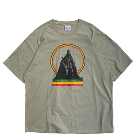 " SELASSIE I " S/S TEE OLIVE