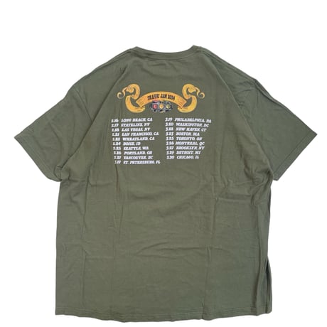 " TRAFFIC JAM 2024 " S/S TEE OLIVE