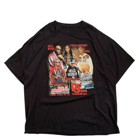 " DEF JAM 30TH ANNIV 2014 " S/S TEE BLACK
