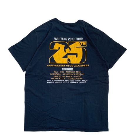 " WU-TANG " S/S TEE BLACK